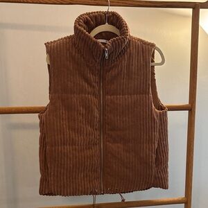 Burnt Orange Staccato brand vest